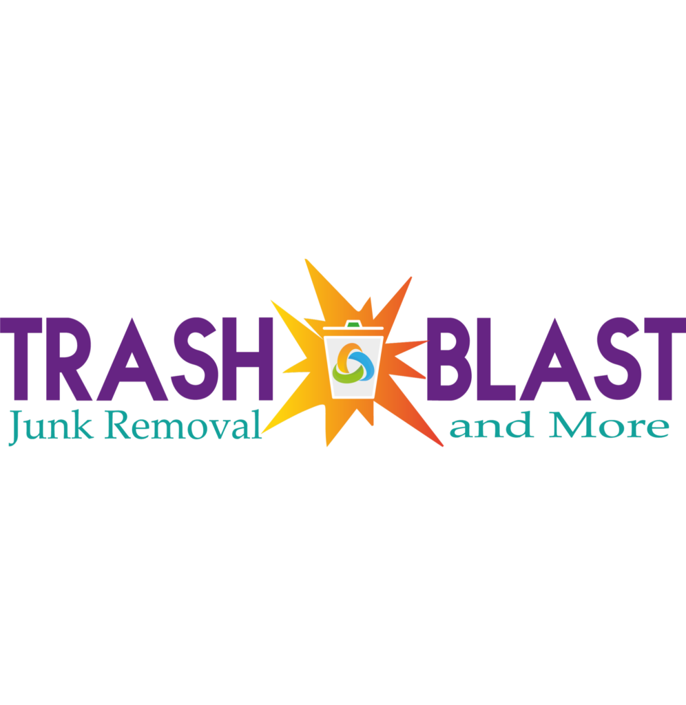 trash blast junk removal logo